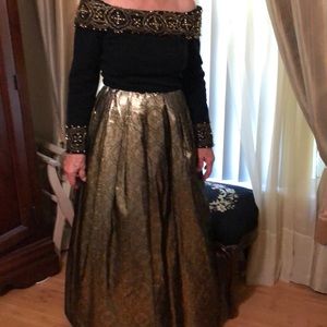 Formal Black-tie Evening Gown.